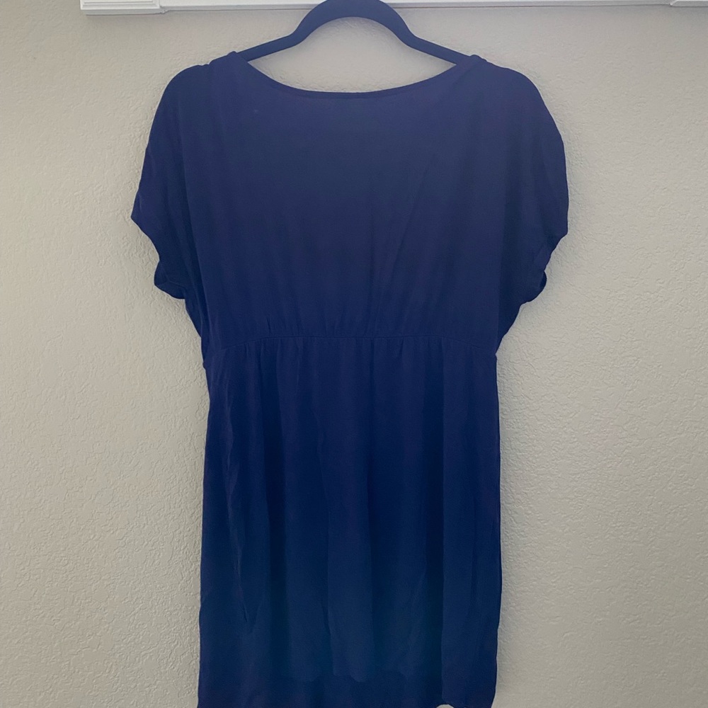 Motherhood Maternity Navy Tunic Top